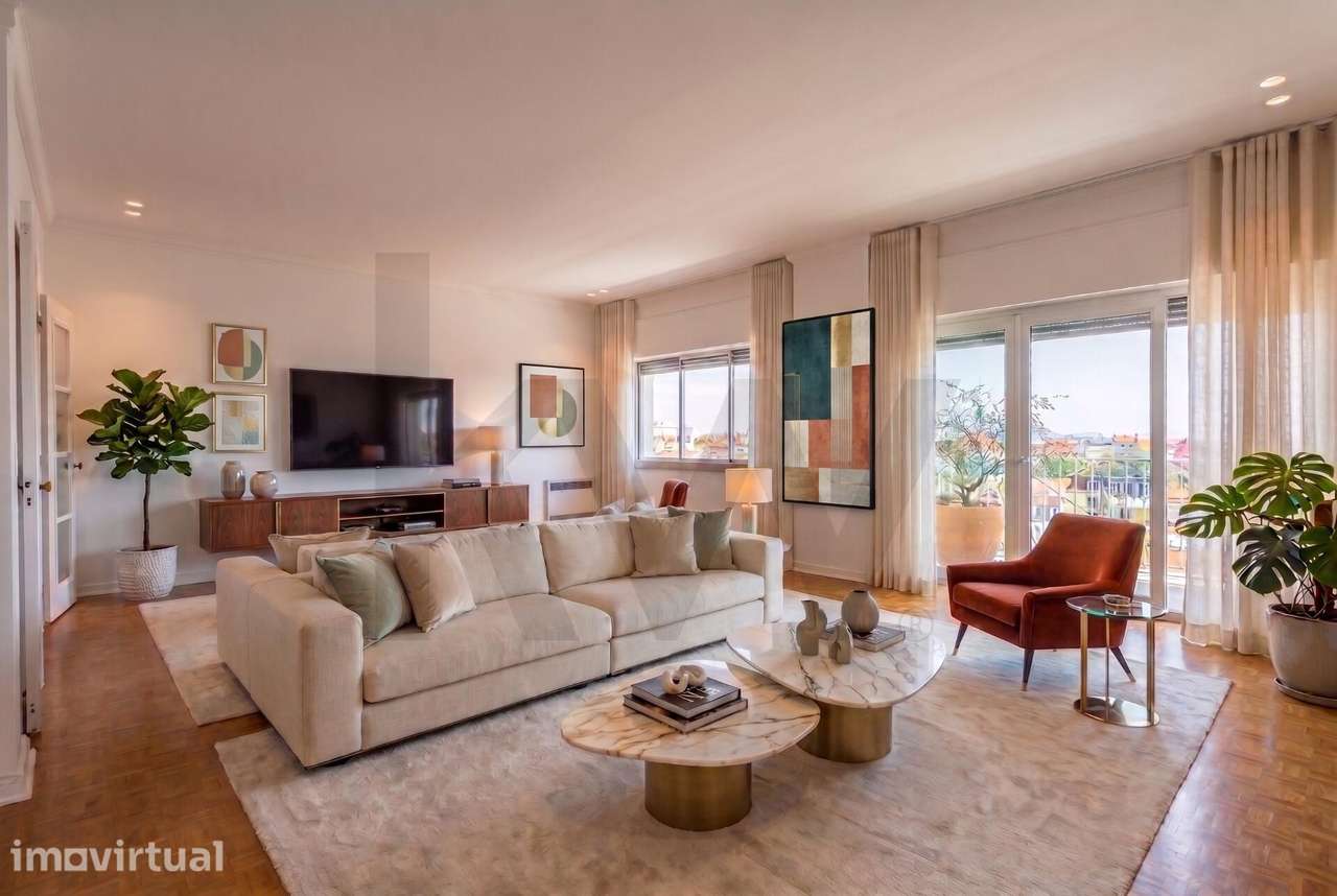 Fabuloso Apartamento T5+1 com 260 m2 na Estrela, Lisboa - Para Arrenda - Grande imagem: 5/57
