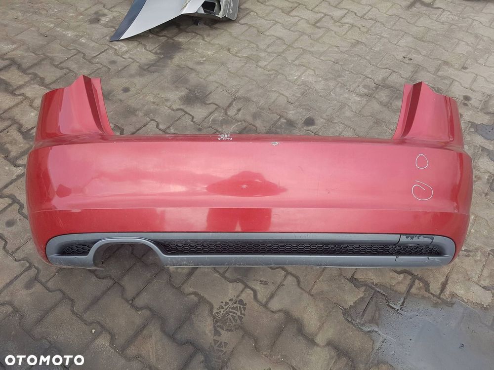 AUDI A3 8P LIFT 08-12r S-LINE ZDERZAK TYŁ 5D SPORTBACK LZ3F - 1