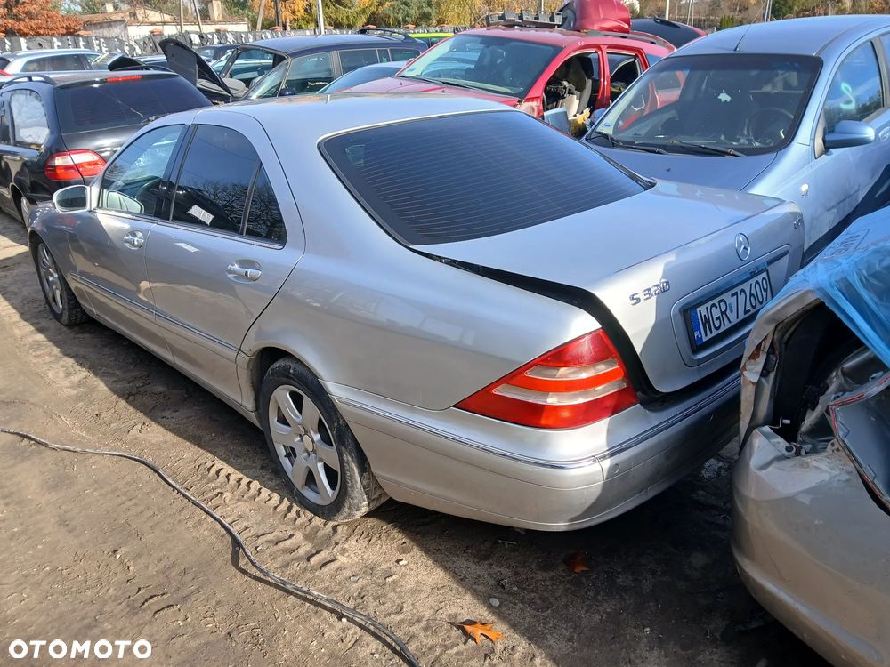 mercedes w220 s klasa 744 maska zderzak lampa grill błotnik drzwi zbiornik paliwa szyba - 3