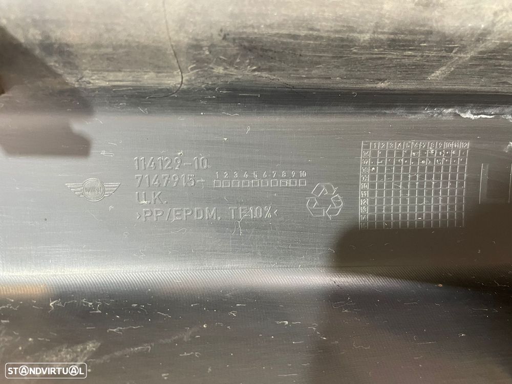 EMBALADEIRA EMBALADEIRAS ESQUERDA DIREITA MINI COOPER R56 51777147916 7147916 51777147915 7147915 R56 LCI R57 CABRIO R57 CABRIO LCI R58 COUPE R59 ROADSTER SAIA SAIAS LATERAL LATERAIS - 9