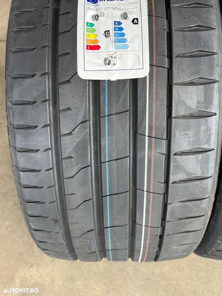 Vând set anvelope 255/35/21-285/30/21 continental de vară noi - 4