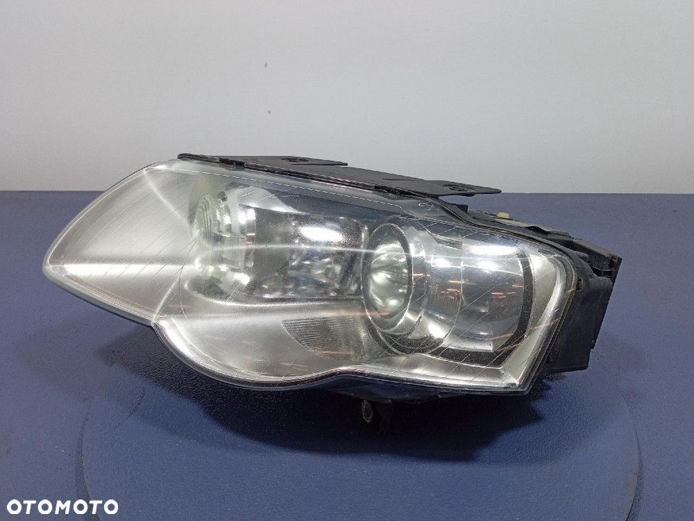 VW PASSAT B6 05- REFLEKTOR LEWY BIXENON SKRĘTNY EU 3C0941751G - 2