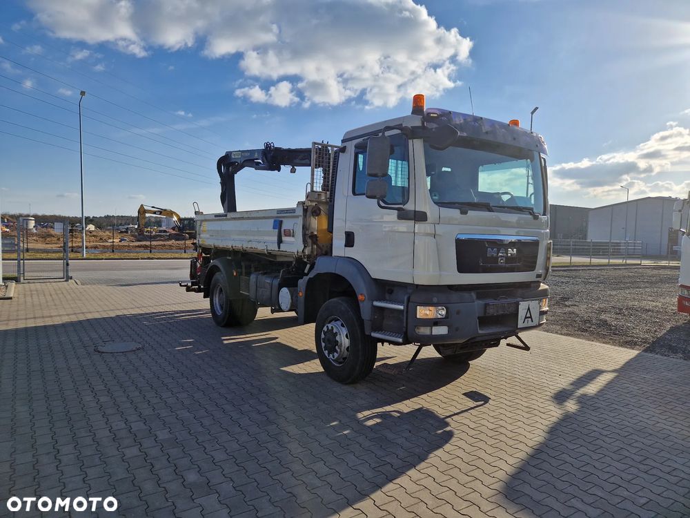 MAN TGM 18.290 E5 / WYWROTKA MEILLER + HDS/ 4x4 / HDS PALFINGER PK 11001-K DŻWIG CHWYTAK BUDOWLANKA - 7