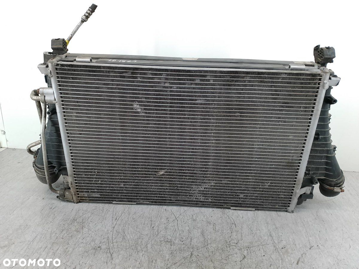 ZESTAW CHŁODNIC WODA KLIMA INTERCOOLER OPEL VECTRA C 1.9 CDTI - 3