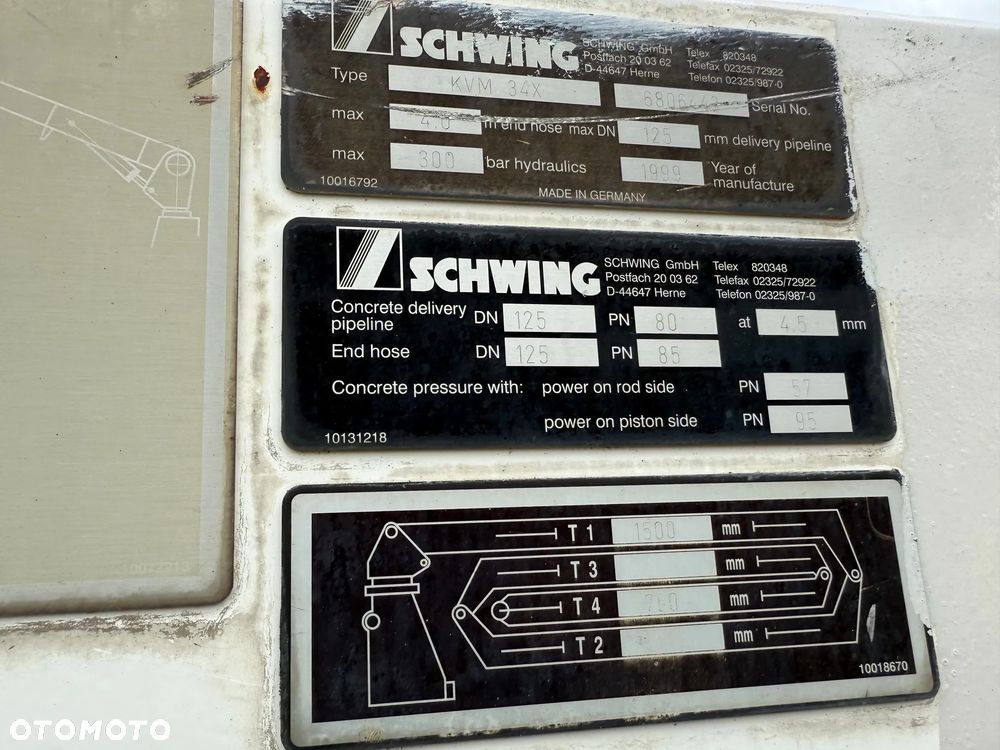 MAN 27.314 Schwing KVM 34X - 22