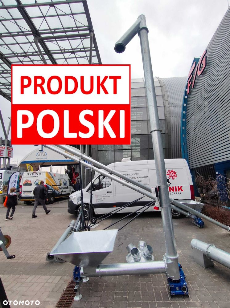 Żmijka do zboża-rura ocynkowana-przenośnik zbożowy 110/140/160/180/220 - 5