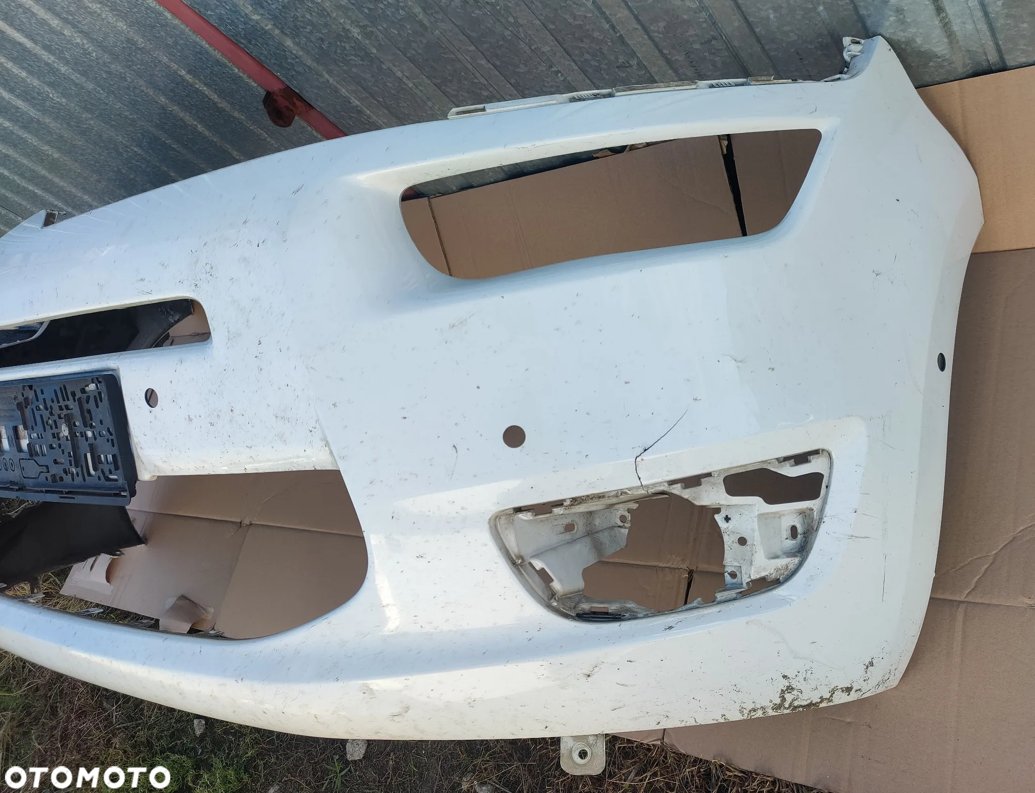 Zderzak przód przedni Citroen C4 Grand Picasso 13- 6 PDC - 3