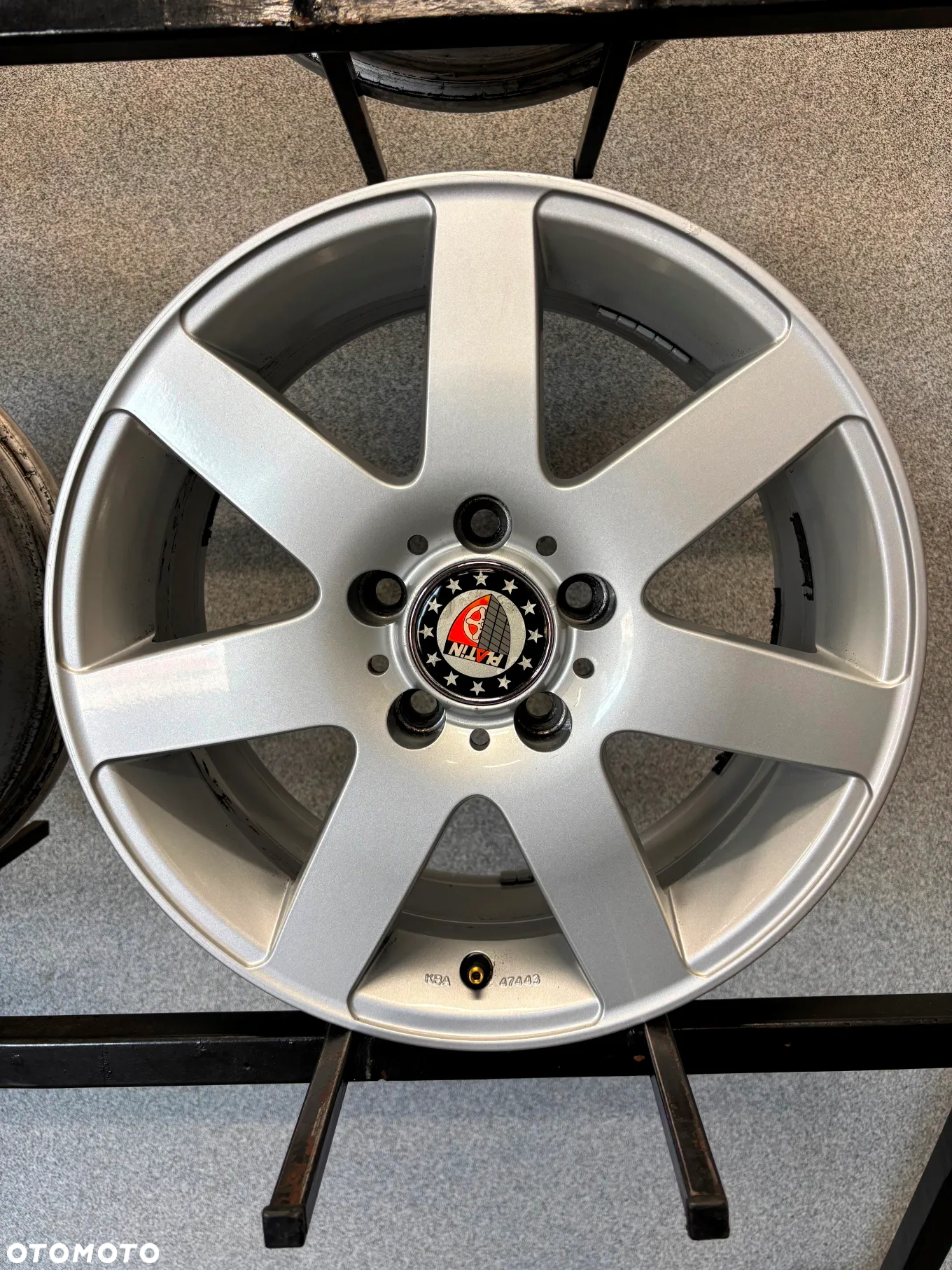 4 FELGI ALU. VW PASSAT,ARTEON,CADDY,SEAT LEON,SKODA OCTAVIA,MERCEDES KLASA C,E,COUPE 16'' 7J ET38 PLATIN - 11