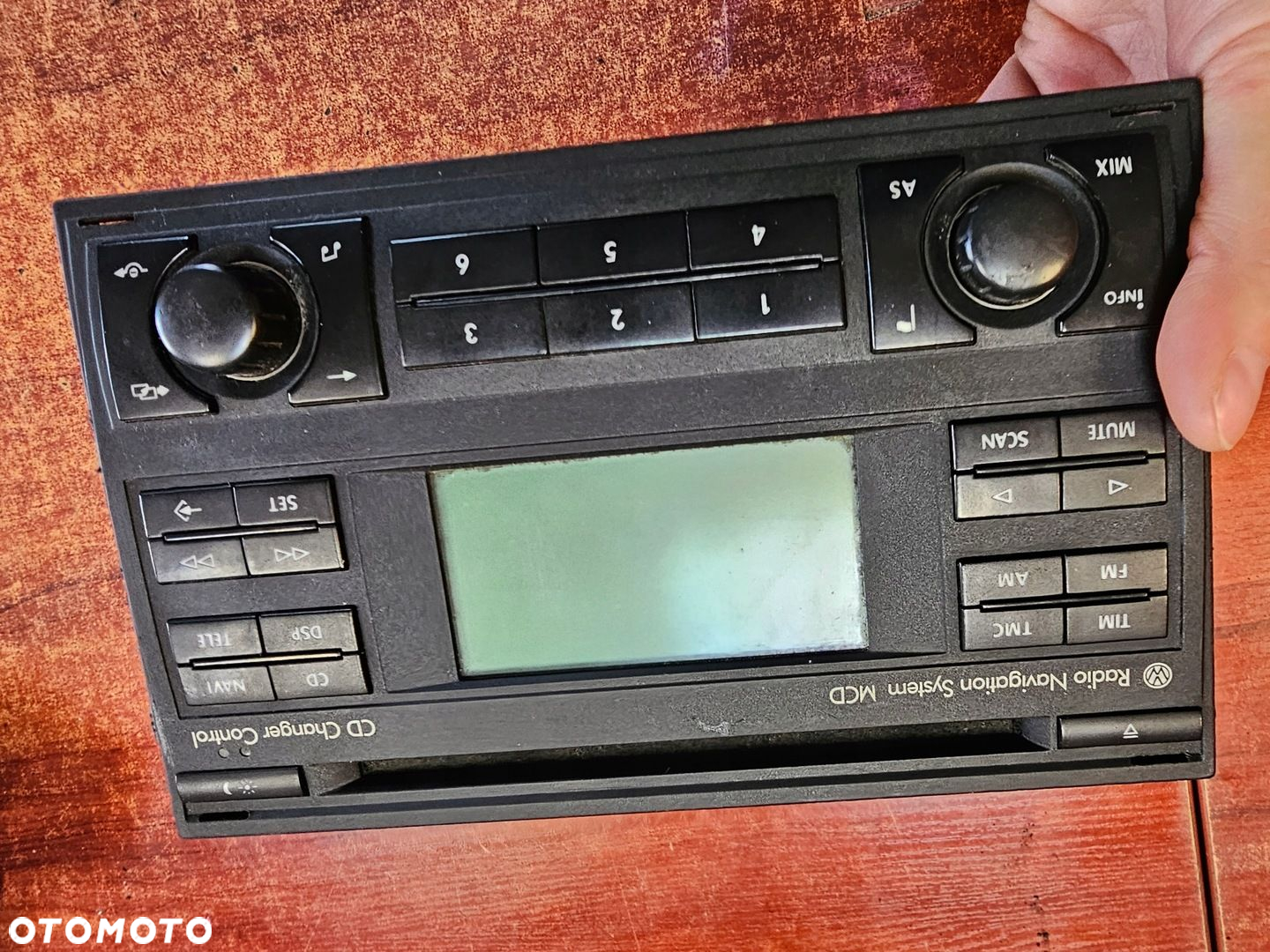 RADIO CD NAWIGACJA VW BORA 1J0035191A 7612001377 - 8