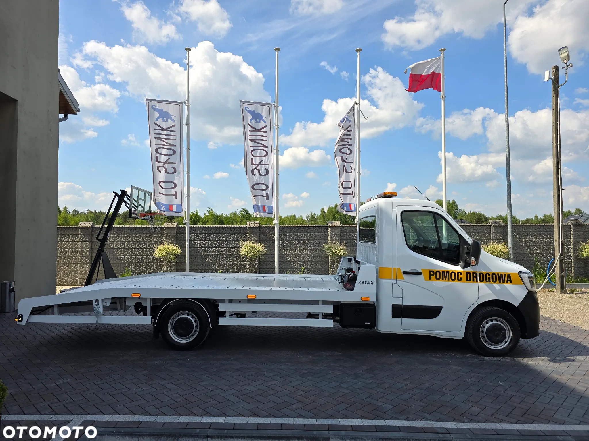 Renault MASTER 2,3 165 KM LAWETA POMOC DROGOWA LEDY TEMPOMAT - 9