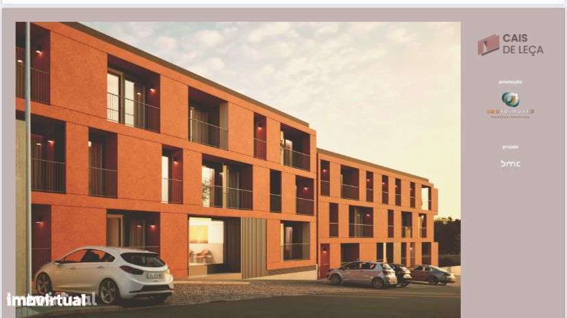 T1 novo Cais de Leça c/ terraço e jardim - Grande imagem: 4/20