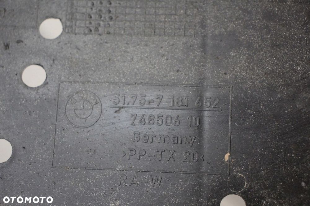 Osłona dolna podwozia BMW 3 e90 e91 7181652 m-pakiet - 5