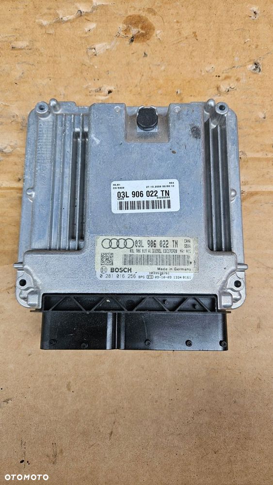 sterownik 03l906022tn audi a4 b8 - 1