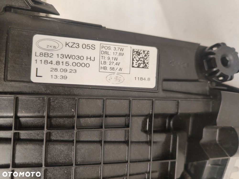 LAND ROVER DEFENDER MATRIX LED LAMPA LEWY PRZÓD L8B213W030HJ - 3
