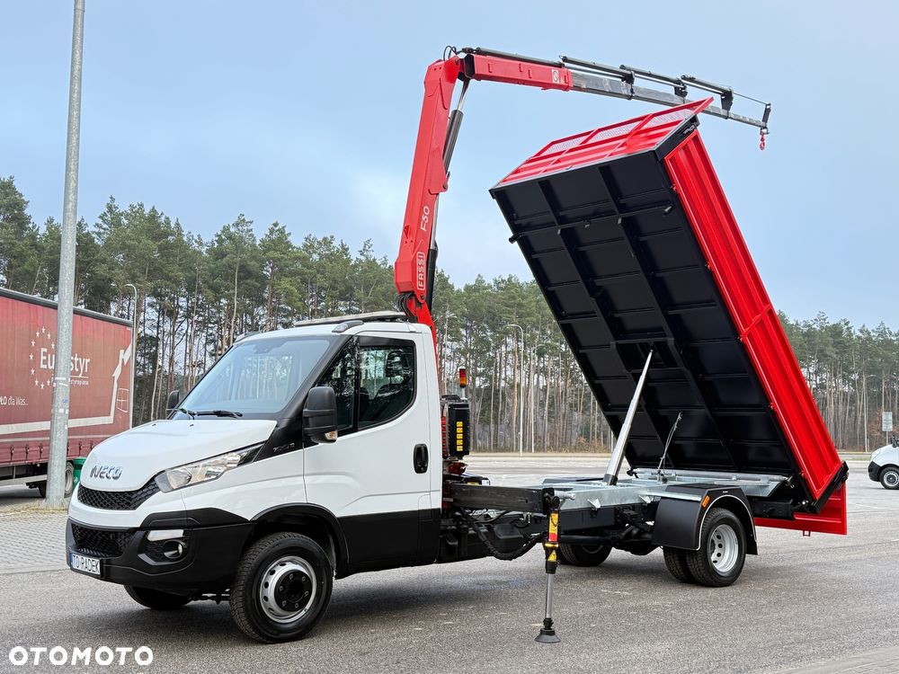 Iveco DAILY 72-180 3.0 HPI 170KM * HDS FASSI F 50* 2125kg Udźwig * Wywrotka 3 Stronna * 11 metrów wysuwu - 28