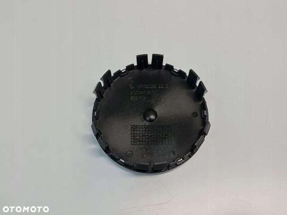 NOWY ORYGINALNY DEKIELEK KAPSEL MERCEDES AMG czarny połysk 75mm - 4