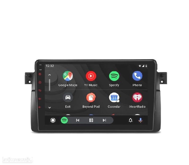 AUTO RÁDIO GPS ANDROID 10 PARA BMW E46 MG ZT ROVER 75 - 8