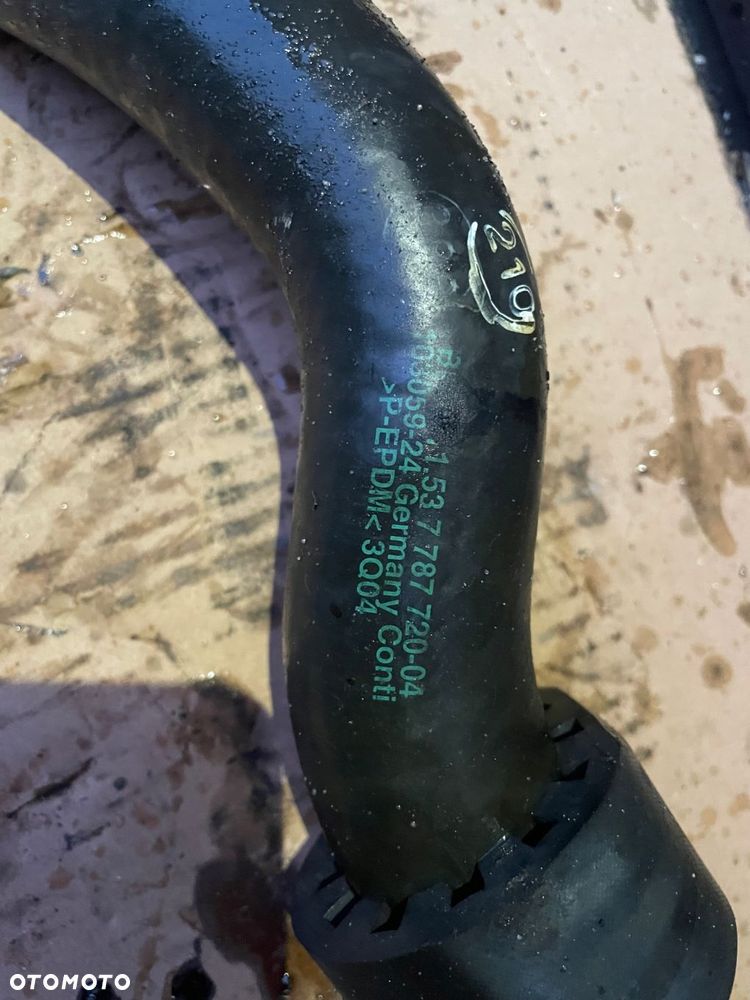 przewód wąż wody bmw e46 3.0 d 204 km lift 7787720 - 3