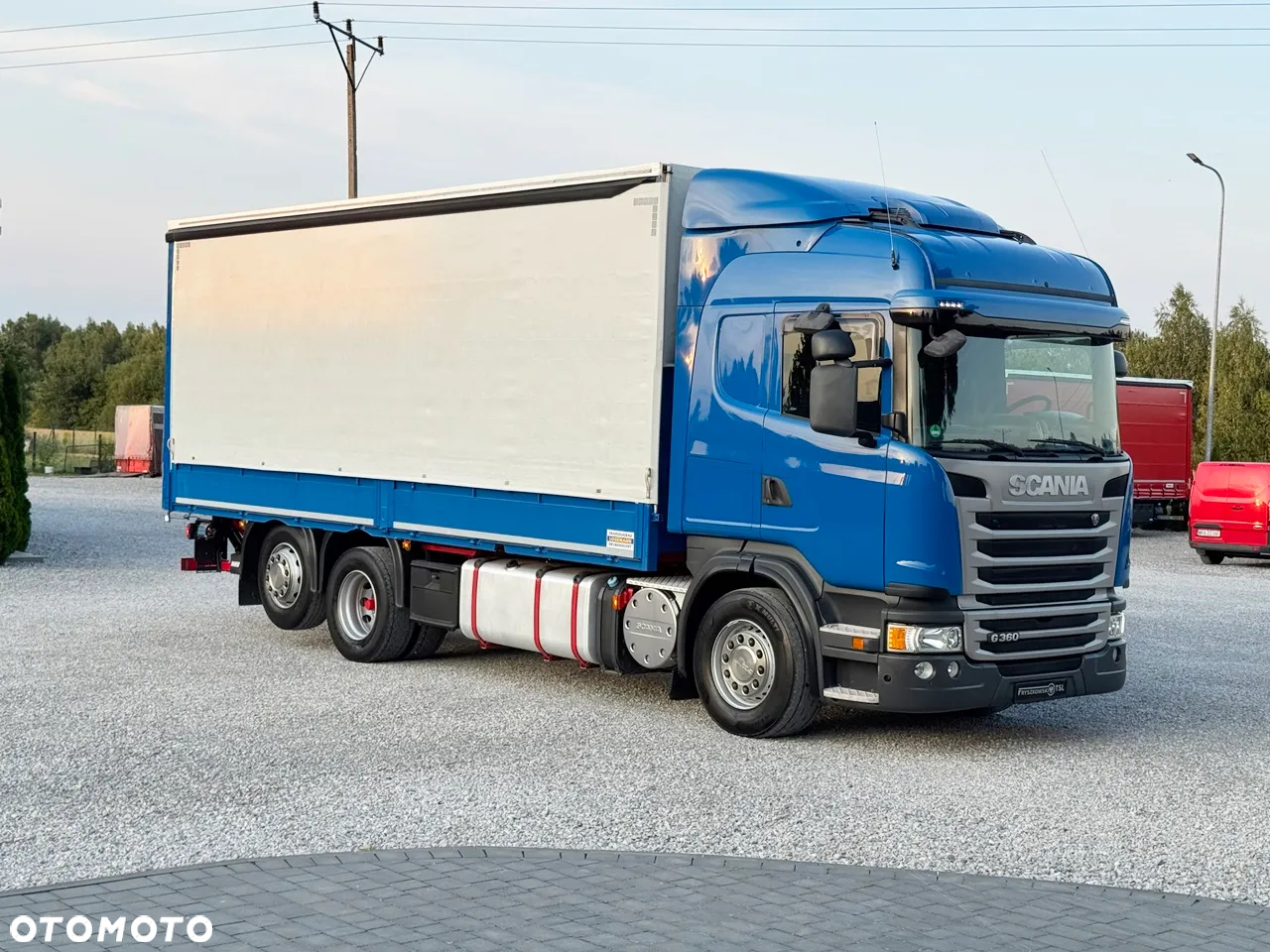 Scania G 360 / PODNOSZONA-SKRĘTNA OŚ / CAŁA NA PODUSZKACH / Z NIEMIEC - 9
