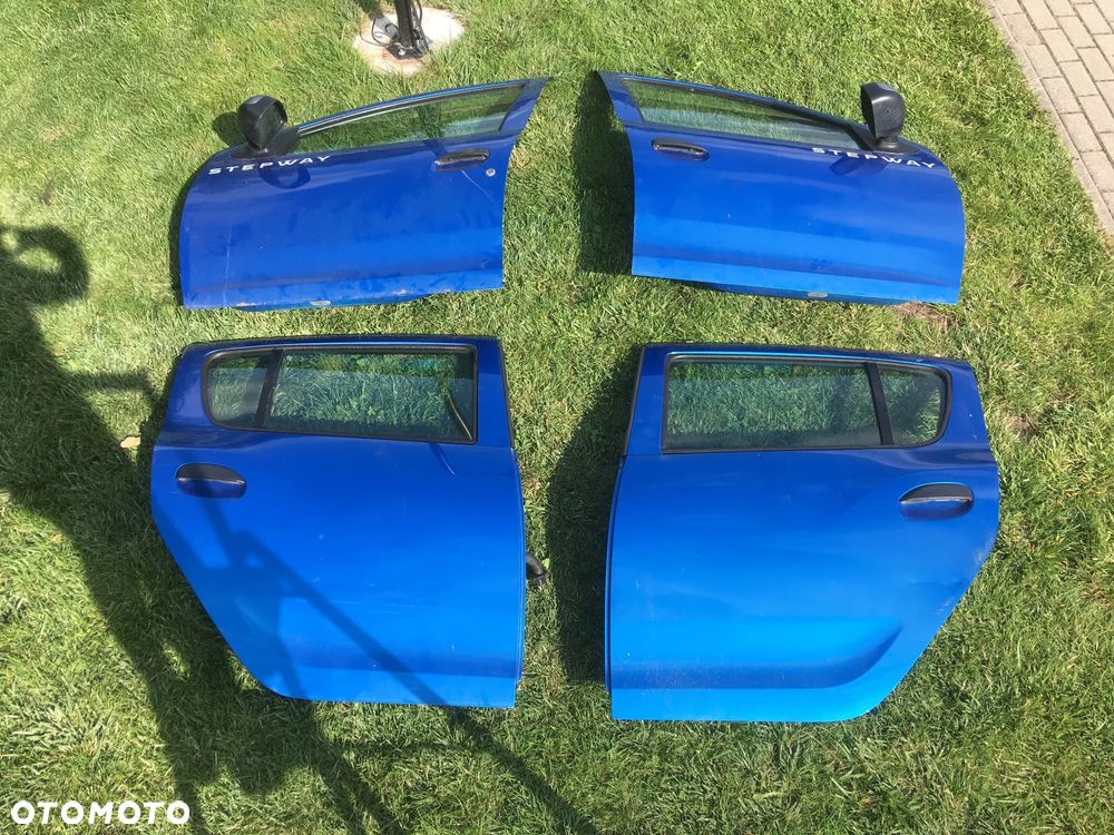DACIA SANDERO II STEPWAY 12- DRZWI PRAWE PRZÓD TYŁ TERPL - 1