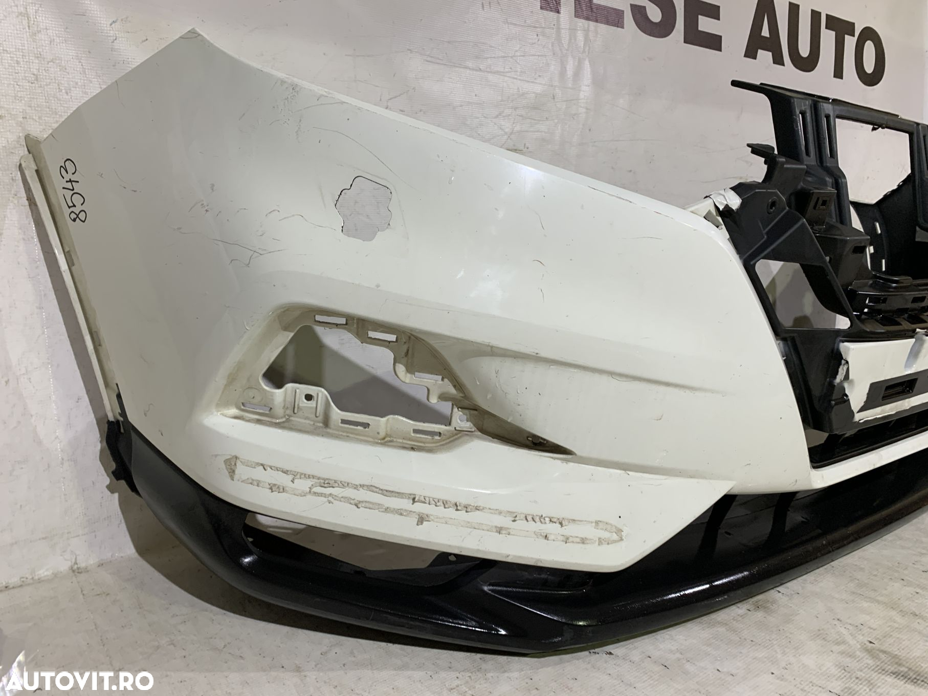 Bara fata Nissan Qashqai, 2017, 2018, 2019, 2020, 2021, cod origine OE 62022-HV00H, cu gauri pentru spalatori faruri. - 3