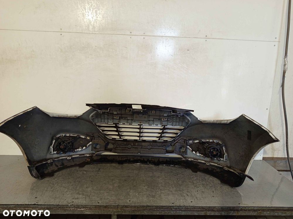 + ZDERZAK PRZÓD PRZEDNI DO HYUNDAI IX35 TCW BIAŁA HALOGENY - 5