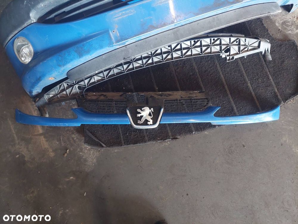 KOMPLETNY PRZÓD MASKA ZDERZAK LAMPA BŁOTNIK PEUGEOT 206 I EGJ HB 5D - 12