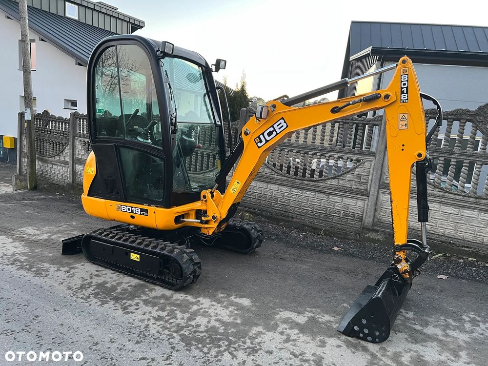 JCB 8018 CTS * Minikoparka JCB 8018 * 2 Tony * Rozsuwane Podwozie * Nowe Gąsienice * Stan IDEALNY * - 2