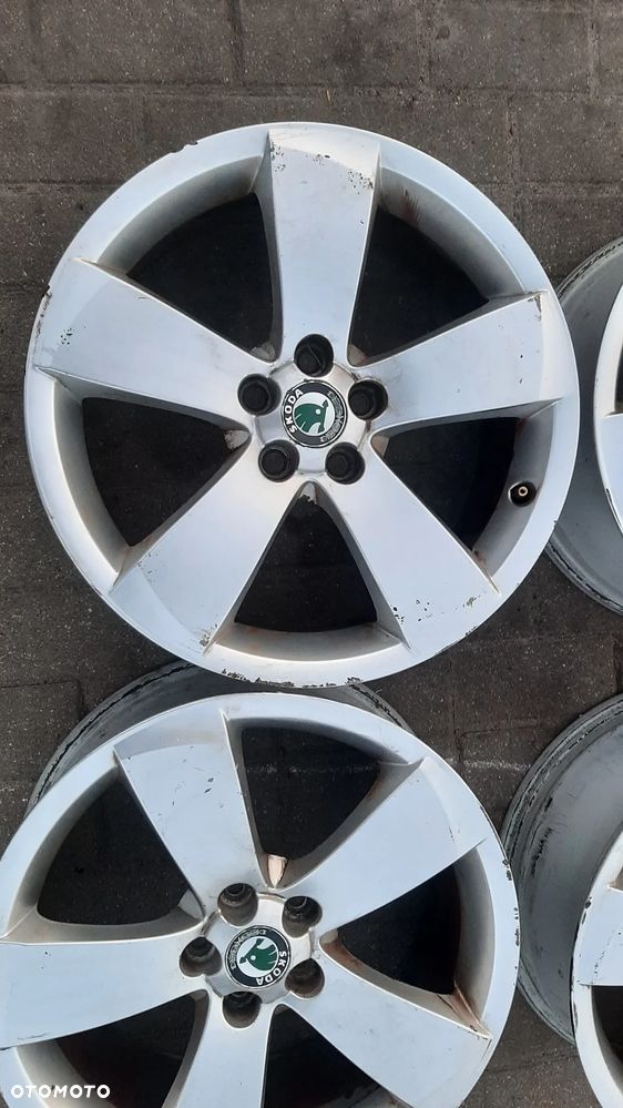 4× Felga aluminiowa Skoda OE RAPID ROOMSTER 7.0" x 17" 5x100 ET 41 5j7601025b - 3