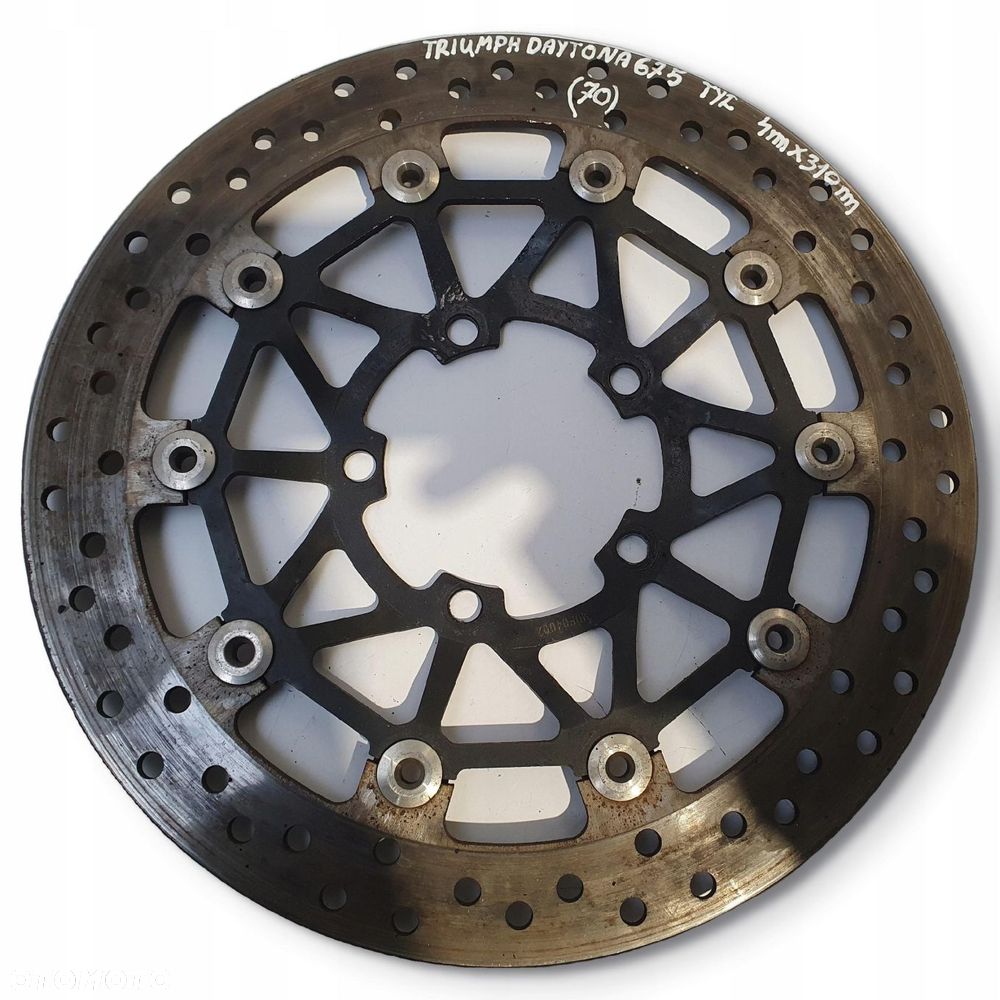 TARCZA HAMULCOWA PRZÓD Triumph Daytona Street Triple 675 06-12 przednia - 5
