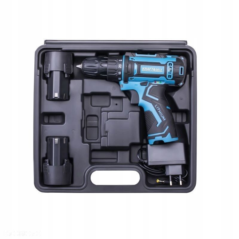 Zestaw wiertarko-wkrętarka 18V 1,5Ah akcesoria KD3354 - 8