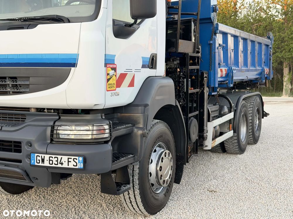 Renault KERAX=370DXi=6X4=WYWROTKA+HDS=TEREX - 12
