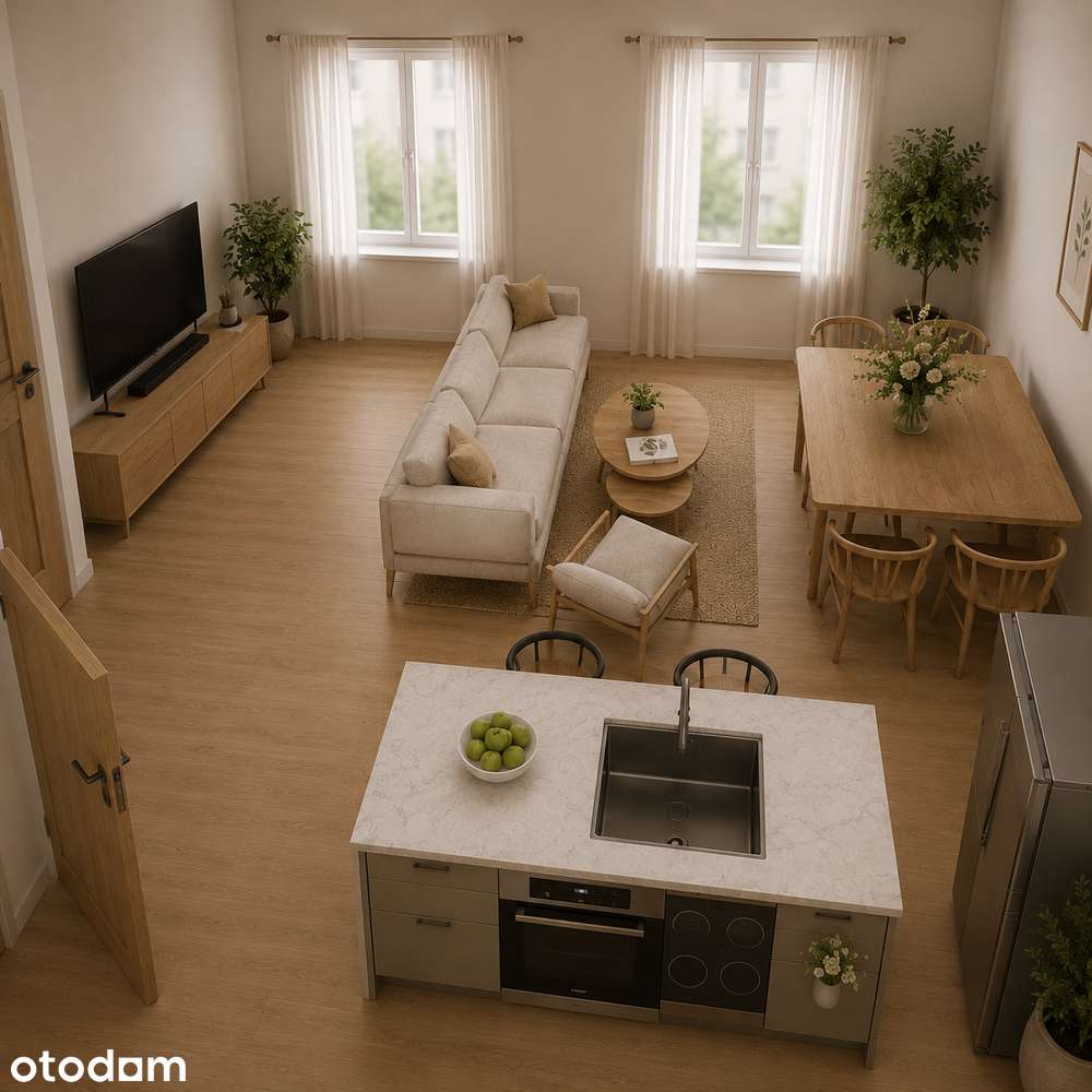 Mieszkanie A.4.4 | 40,51 m² | 2 pokoje | 4. piętro | Złota 71
