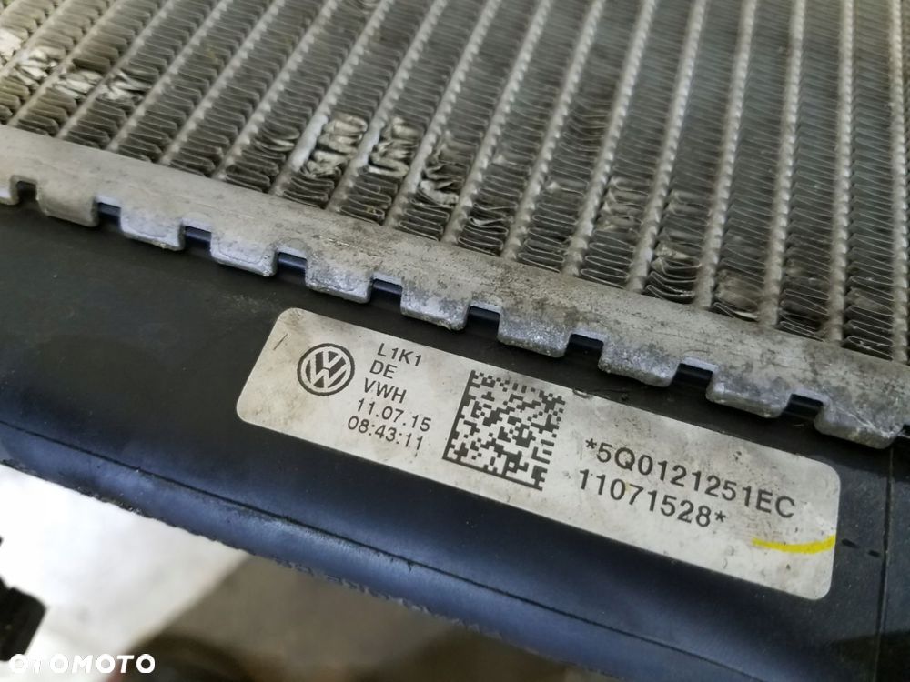 chłodnica wody audi a3 8v 1.6 tdi 5q0121251ec - 3