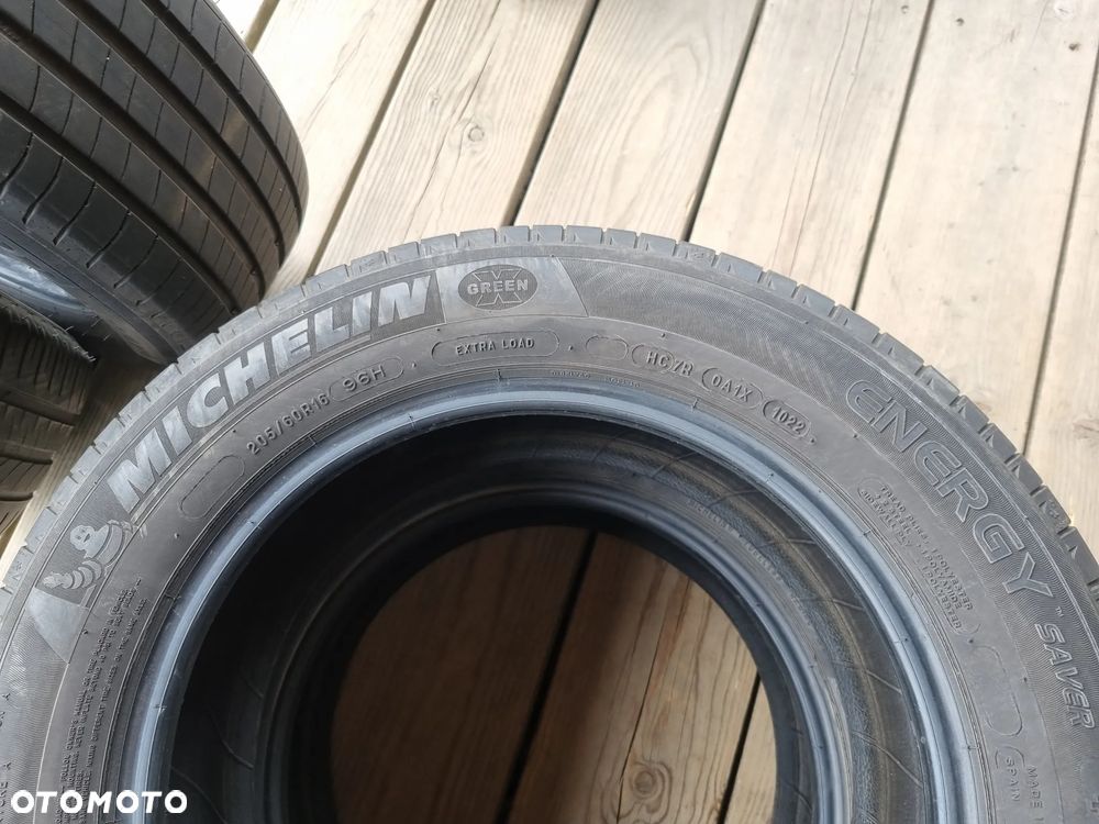 OPONY MICHELIN ENERGY SAVER+ 205/60R16 96H 2022r, 2x5,5mm bdb stan - 7