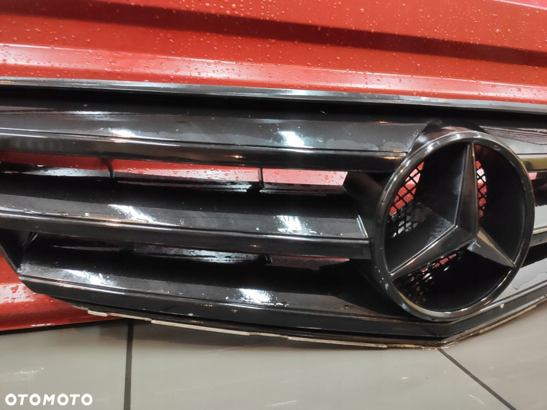MERCEDES C-KLASA W204 LIFT GRILL ATRAPA KRATKA AMG CZARNA ORYGINAŁ - 3
