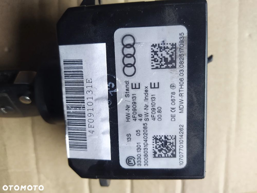 Stacyjka kluczyk audi Q7 4L0 4F0909131E - 1