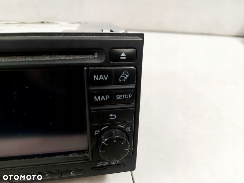 nissan qashqai 1 i j10 lift radio nawigacja navi 25915bh10c - 3