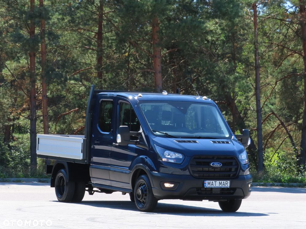 Ford TRANSIT 2.0 DCiV 130 Km EcoBlue TREND L3 Podwójna Kabina Doka Dubel Brygadowy MIXTO 7-Mio Os.+1073 Kg Ład. Skrzynia 2410 mm Dł. Renomowanej Firmy SCATTOLINI Rozstaw Osi 3504 mm WZMACNIANY HAK 3000 Kg 29 Tys Km Przeb. Stan Auta JAK NOWY POLECAM - 3