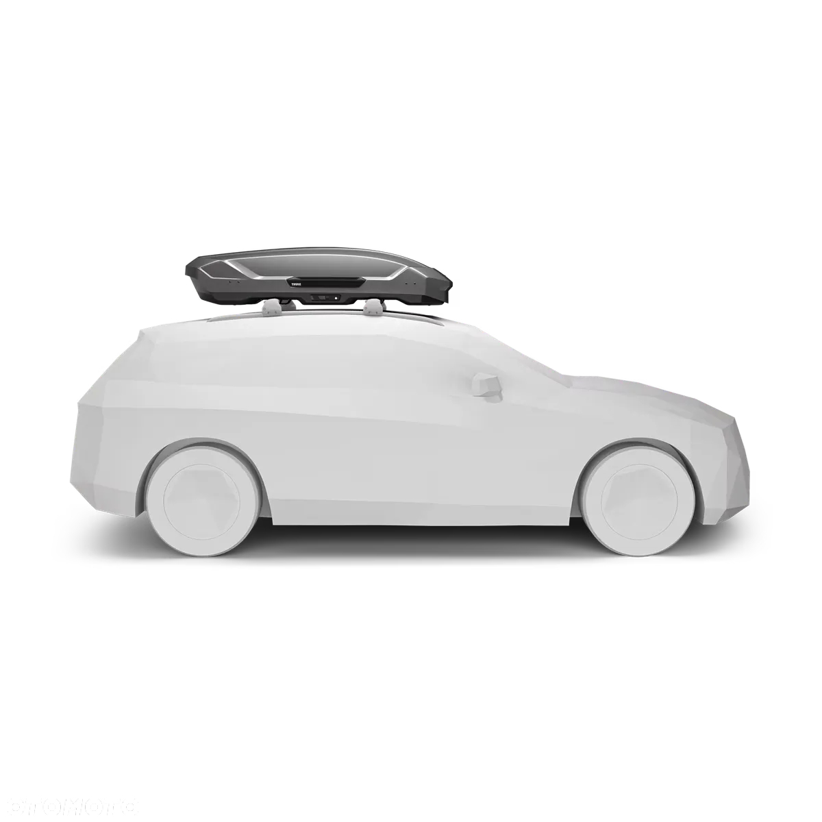 BOX DACHOWY THULE MOTION 3 L TITAN GLOSSY Z TYTANOWYM POŁYSKIEM 450 L - 5