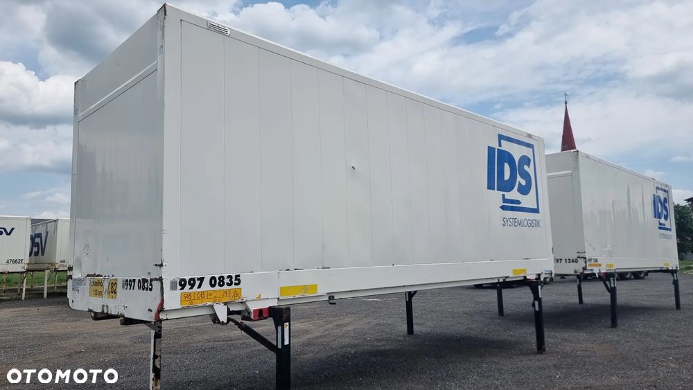 Krone 17.500zł netto 10x KONTENER ZABUDOWA BDF 7.80m DHL STALOWY ZAMYKANY ROLETĄ MOŻLIWOŚĆ TRANSPORTU ST.BDB - 14