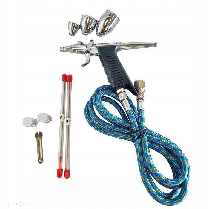 Aerograf malarski 3 dysze 0.2 0.3 0.5 TG-116AK - 1