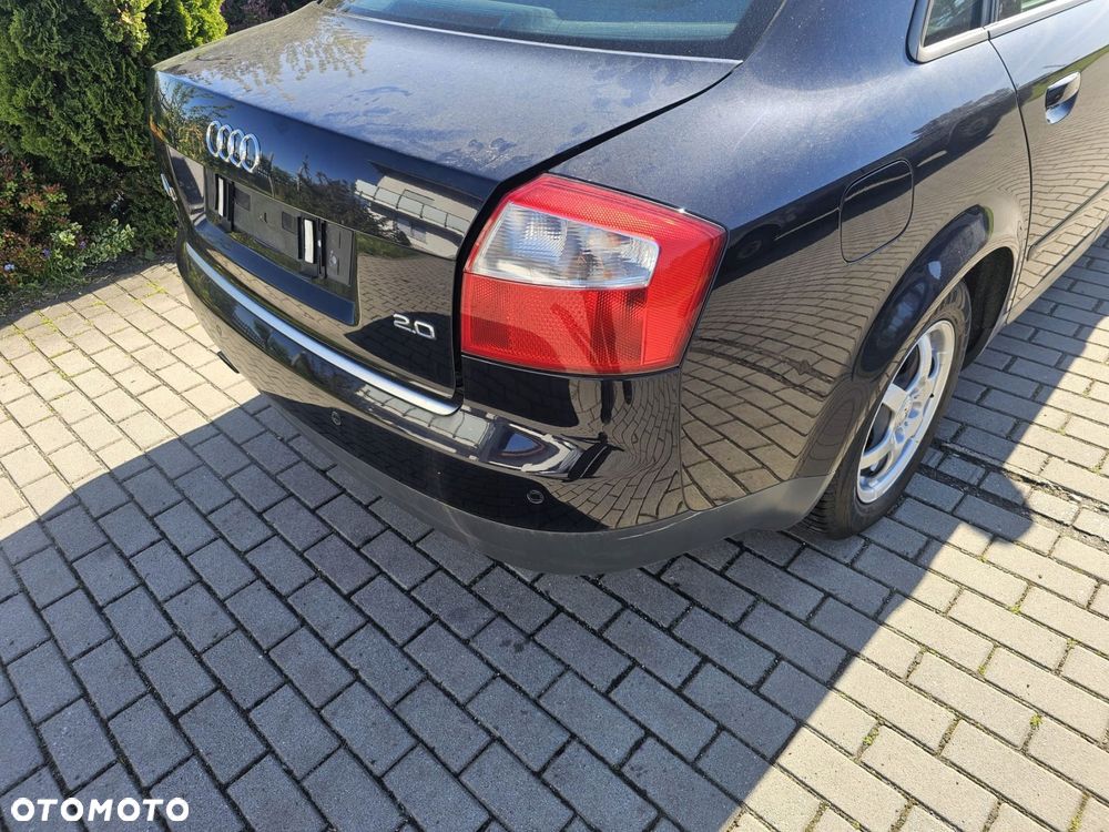 Zderzak tylny czujniki PDC Audi A4 B6 Kod lakieru LZ5L - 3