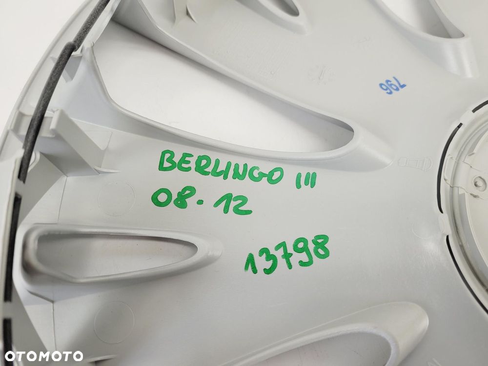 KOŁPAK 15" CITROEN BERLINGO III 2012-2008 9657791880 - 5