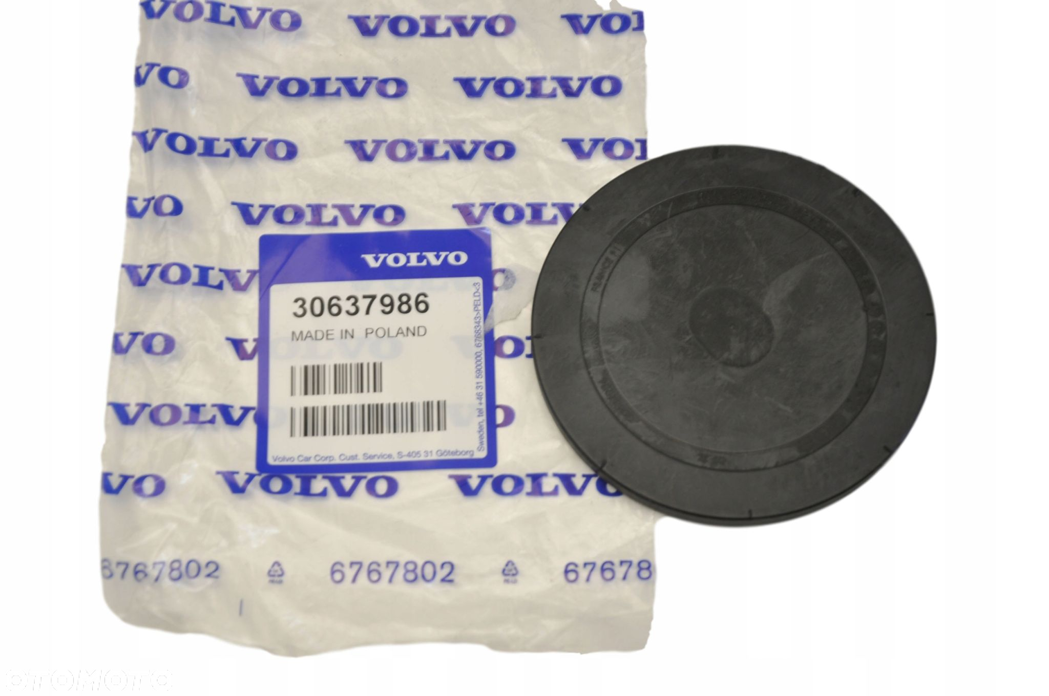 VOLVO XC60 zaslepka kola pasowego 3,0 3,2 OE 30637986 - 3