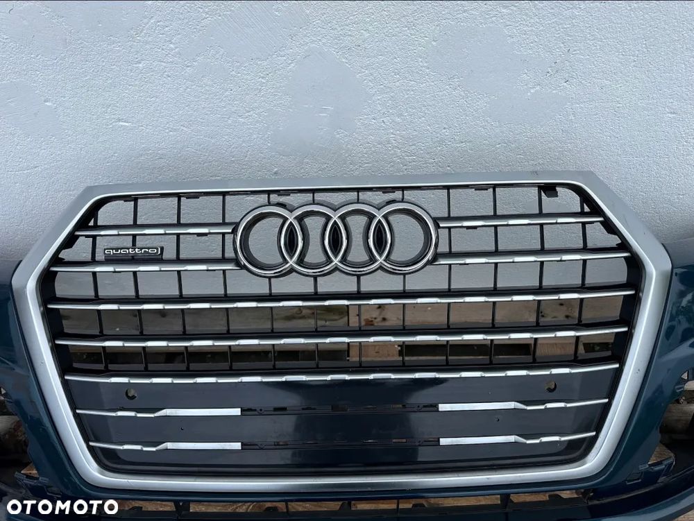 ZDERZAK PRZÓD PRZEDNI AUDI Q7 4M 4M0 II 2 2015- S-LINE 4M0807437 + GRILL - 5
