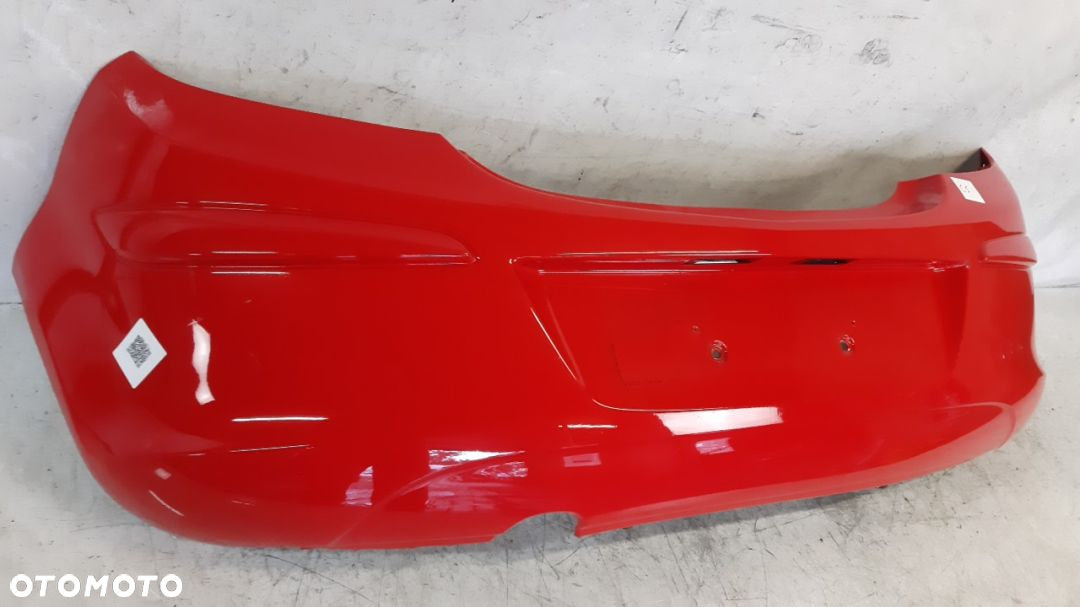 ^ ZDERZAK TYŁ TYLNY DO OPEL CORSA D Y547 CZERWONY 3D 3 DRZWI HB - 4
