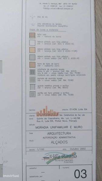 Lote Urbano 240m² em Zona Premium – Pinhal Novo (Rua Barcarrota) - Grande imagem: 4/4