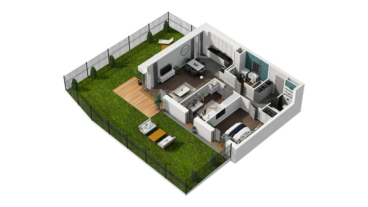 OGRÓDEK 90M2 / Można oglądać / Prowizja 0%