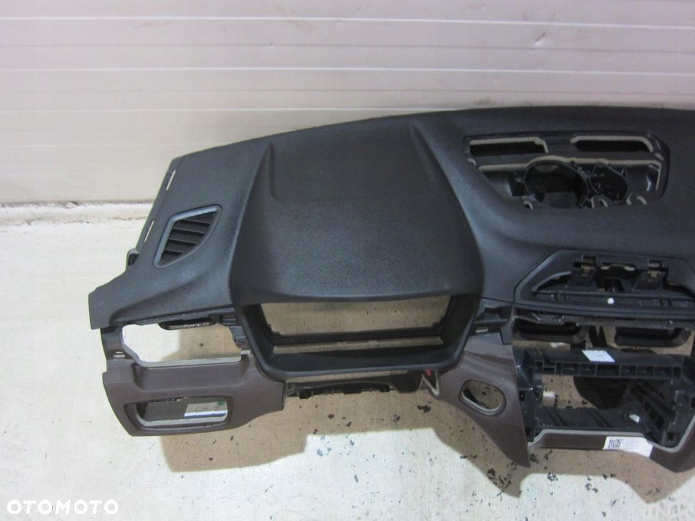 BMW X1 F48 DESKA ROZDZIELCZA KONSOLA BRĄZOWA MOKKA BRĄZ AIRBAG 51456969854 - 2